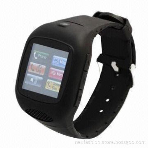 Touchscreen Watch Phone, Supports Up to 32GB Memory T-flash Card with Built-in Bluetooth